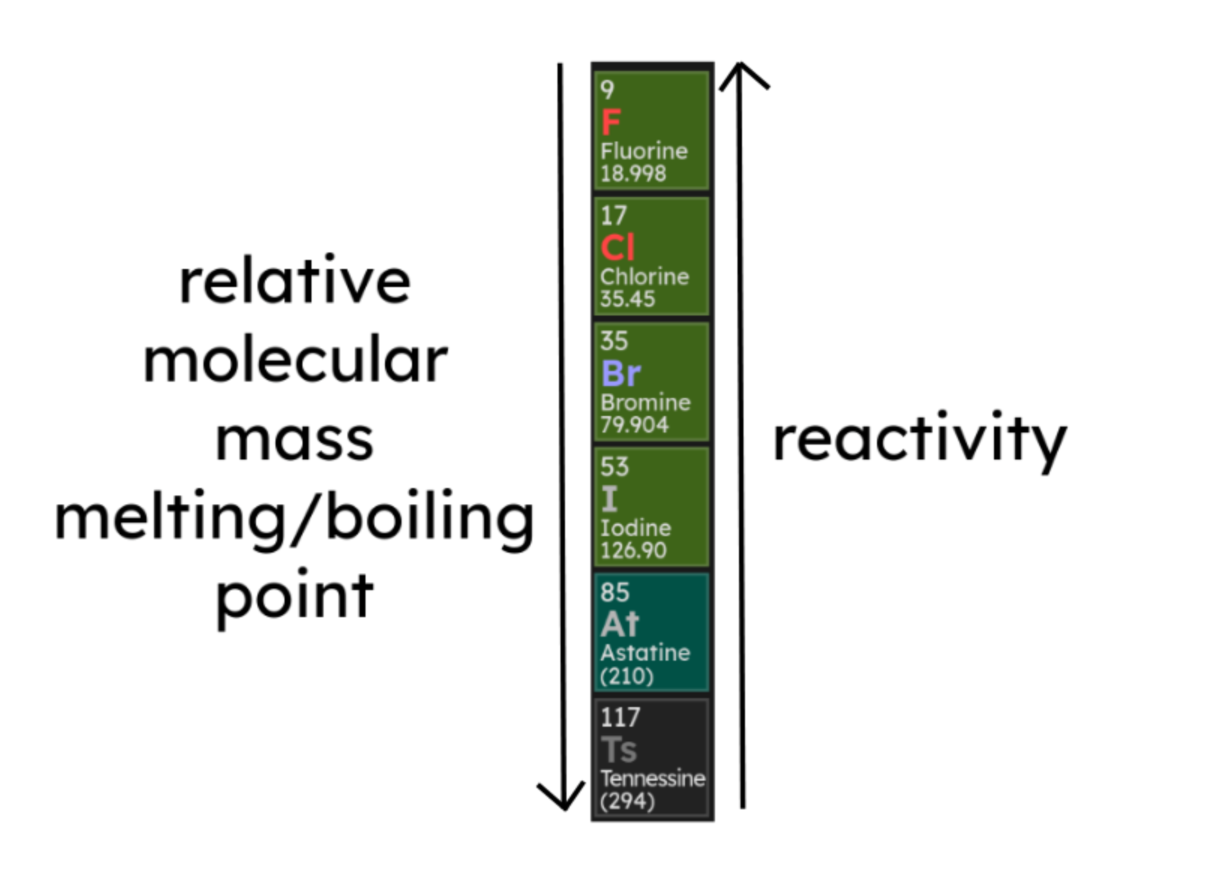 Group 7 down the group
